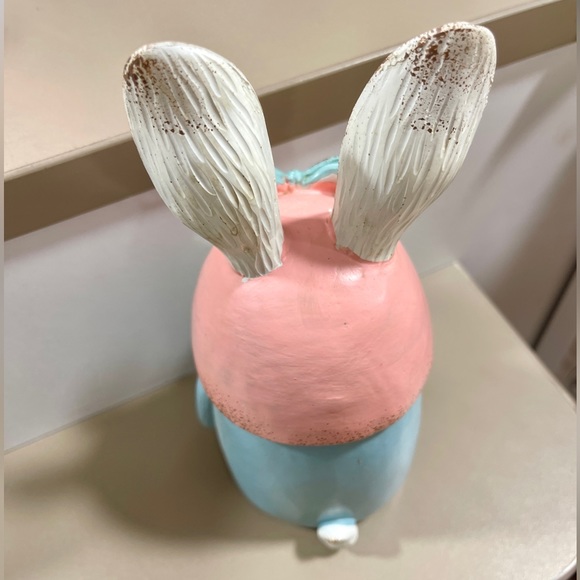 Easter Bunny Gnome Spring Pink & Blue NEW - Picture 3 of 3